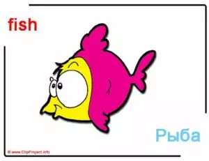 Транскрипция к слову рыба на английском
